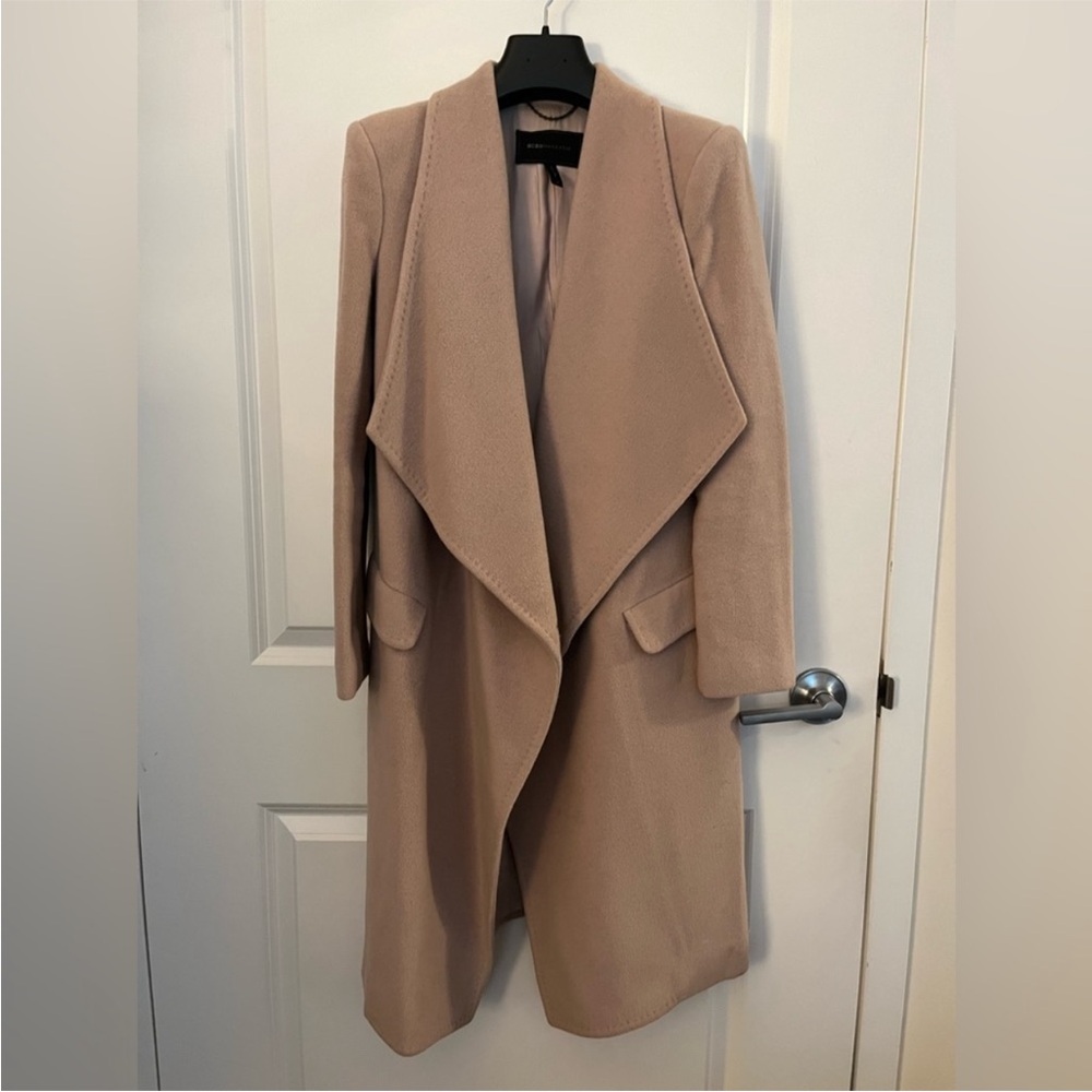 BCBG Maxazria Alejandra Coat Wool Cashmere Blend XS